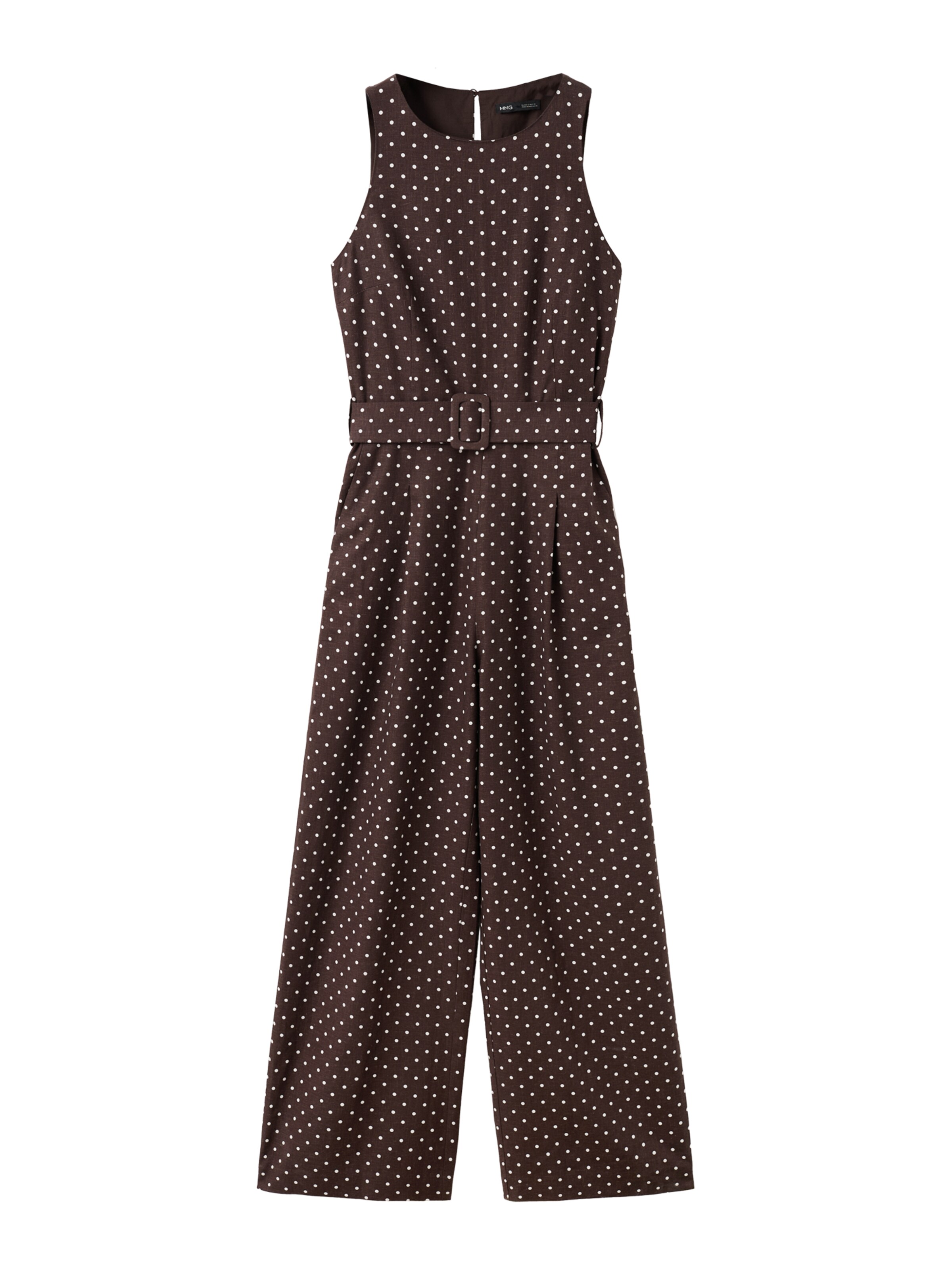 MANGO Kombinezon 'ROMEO' w kolorze brązowy: przód