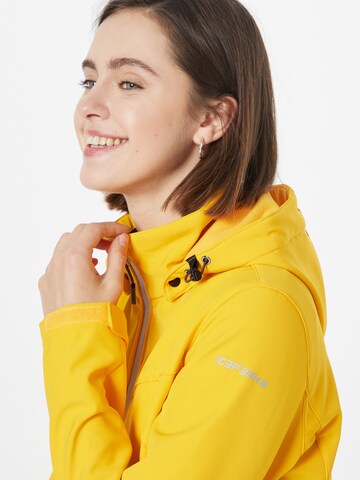 Veste outdoor 'BRENHAM' ICEPEAK en jaune