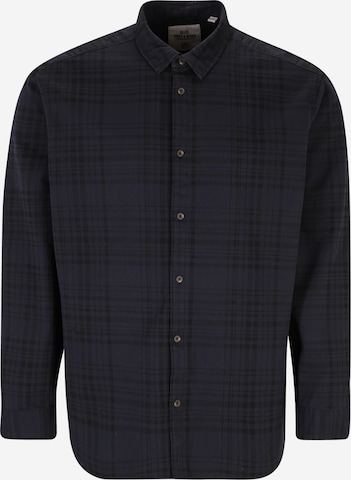 Only & Sons Big & Tall - Ajuste regular Camisa 'AXL' en azul: frente