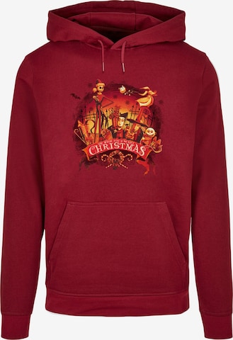 ABSOLUTE CULT Sweatshirt 'The Nightmare Before Christmas - Scary Christmas' in Rot: predná strana