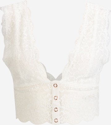 Free People Bustier Melltartó - bézs: elől