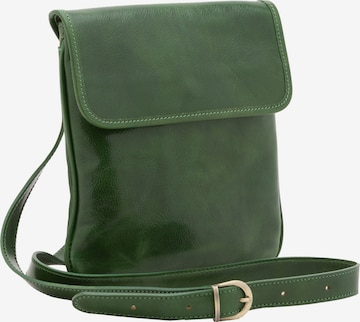 Sac à bandoulière Viola Castellani en vert : devant