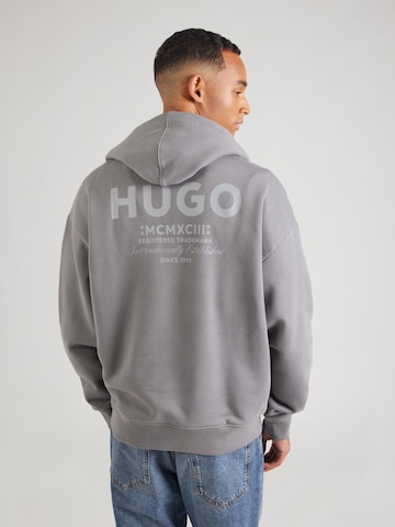 HUGO - Sudadera 'Nazardo' en gris: frente