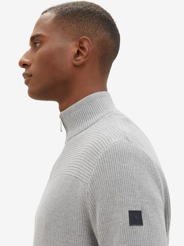 TOM TAILOR Pullover in Grau