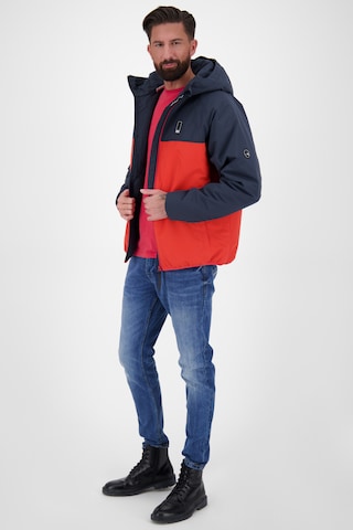 Alife and Kickin Winter Jacket 'DiamondAK' in Red