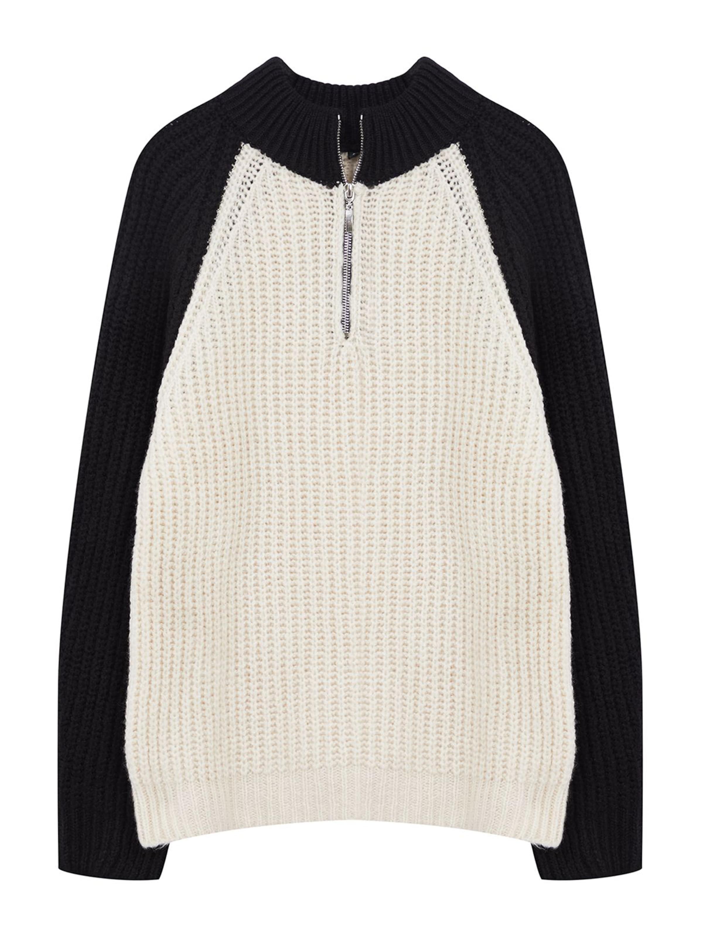 Pulover de la Trendyol pe negru: față