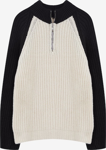 TrendyolPulover - crna boja: prednji dio