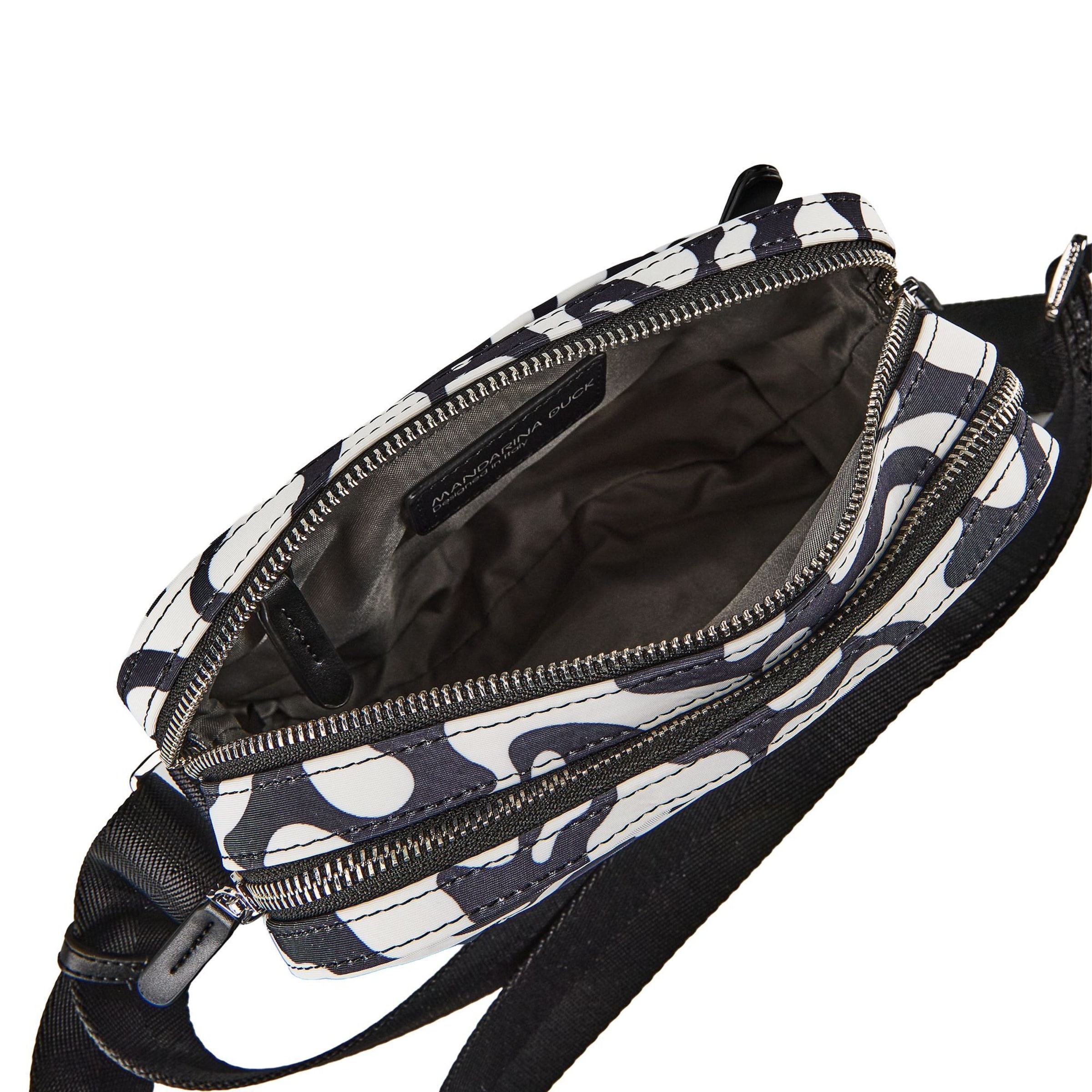 MANDARINA DUCK Schoudertas 'Hunter Moire' in Zwart