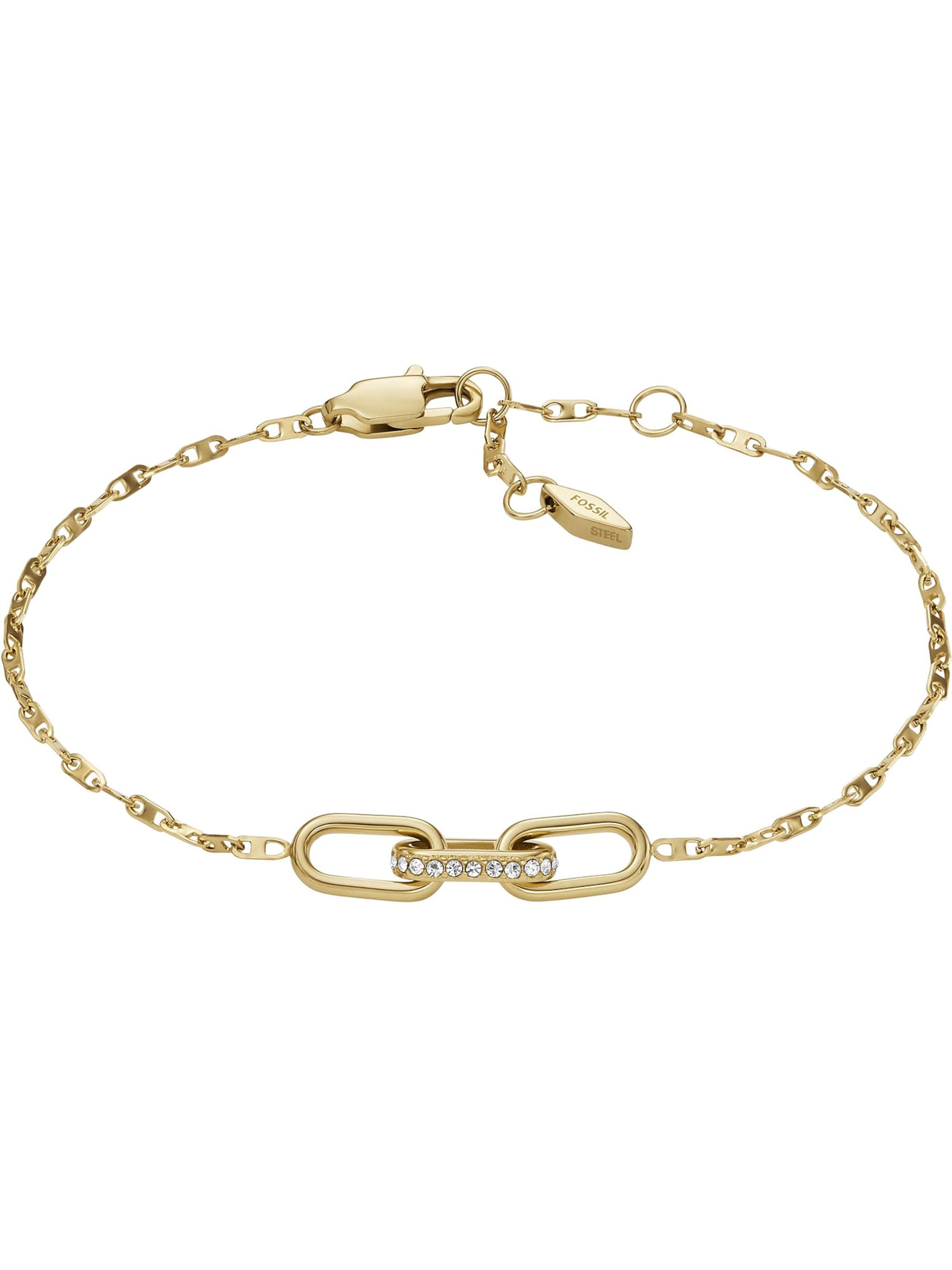 FOSSIL Гривна в злато: отпред