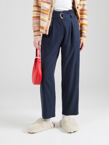 SCOTCH & SODA Regular Bandplooibroek 'CORE DAISY' in Blauw: voorkant