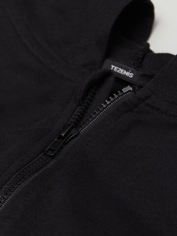 Tezenis Zip-Up Hoodie in Black