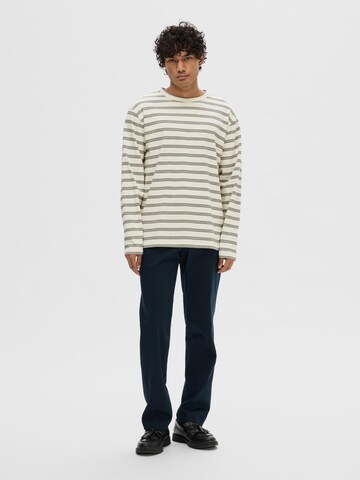 SELECTED HOMME Sweatshirt 'SHAWN' i beige