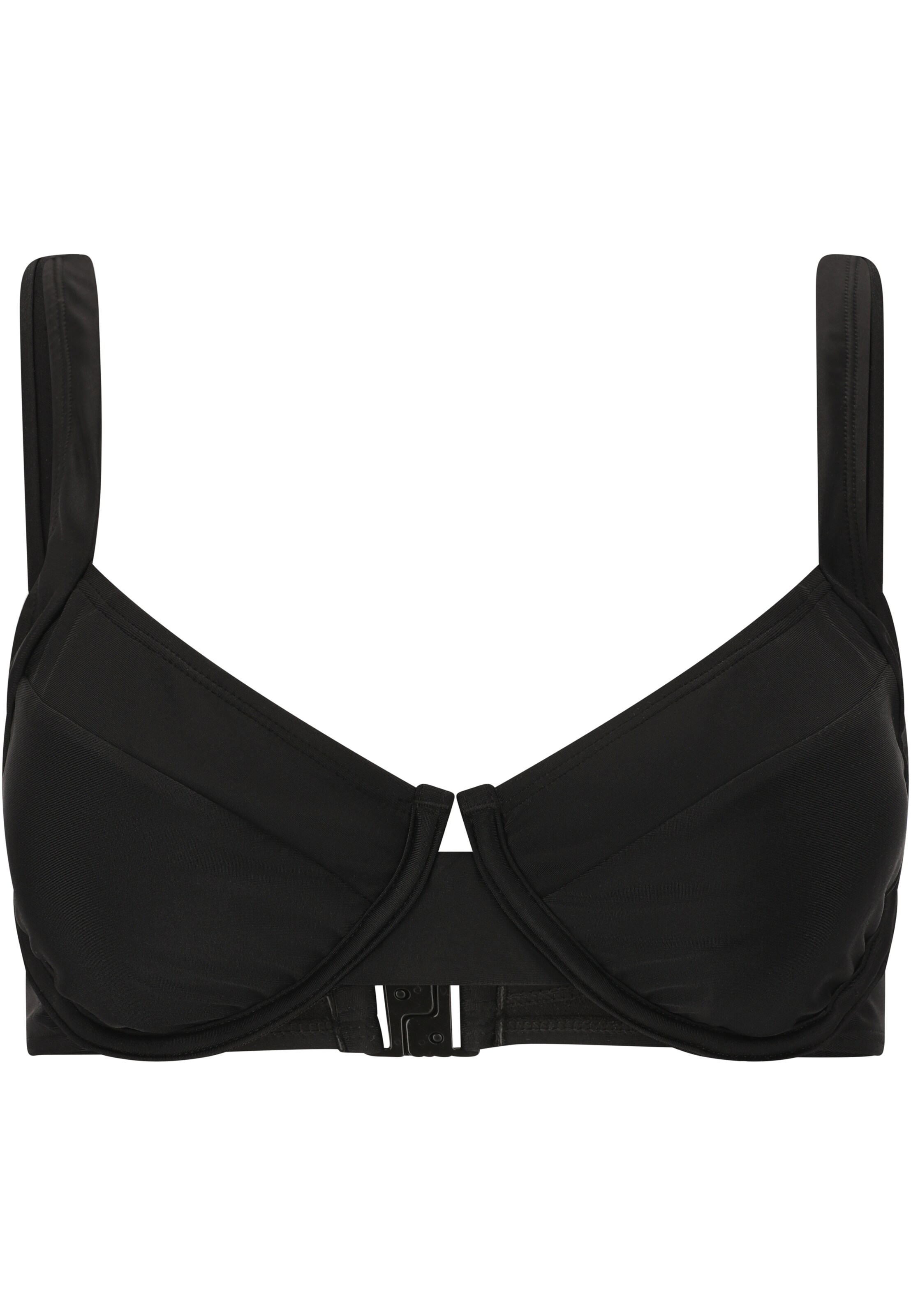 NOU Triangle Bikini top 'Yurika' in Black: front