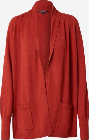 COMMA Knit Cardigan in Red: front