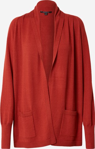 COMMA Knit cardigan in Red: front