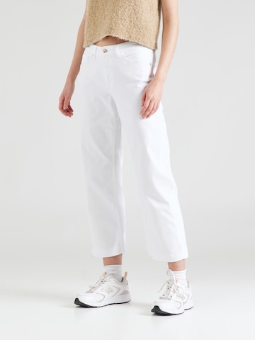 Loosefit Jean MAC en blanc : devant