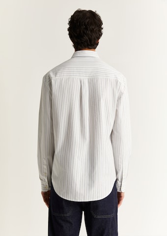 Scalpers Regular fit Button Up Shirt in White