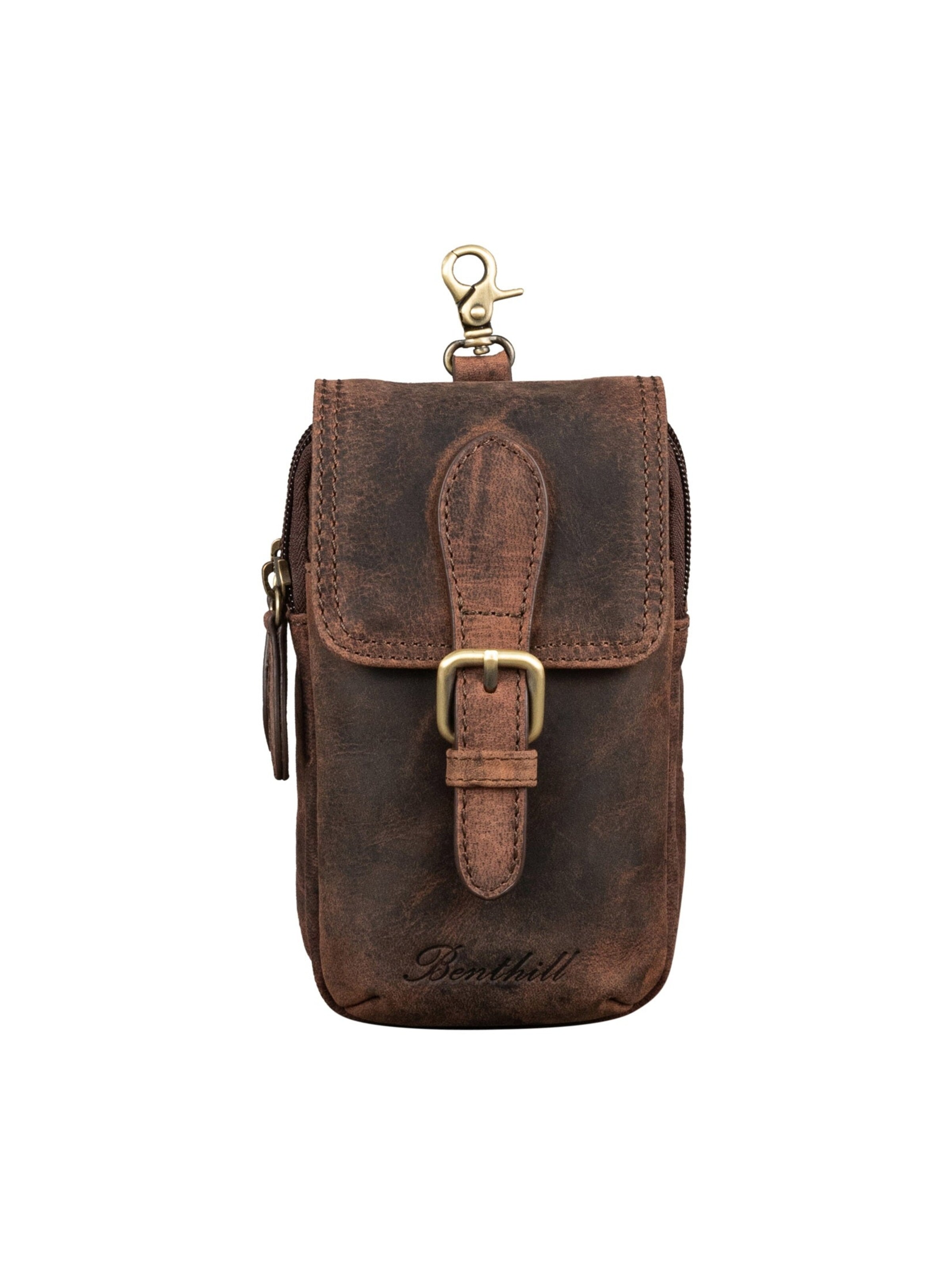 Benthill Fanny Pack 'Benthill' in Brown: front