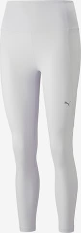 PUMA Skinny Sportovní kalhoty – šedá: přední strana
