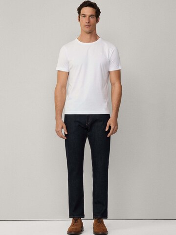 Hackett London T-Shirt 'PIMA COTTON TEE ' in Weiß