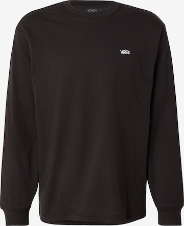 VANS - Camiseta en negro: frente