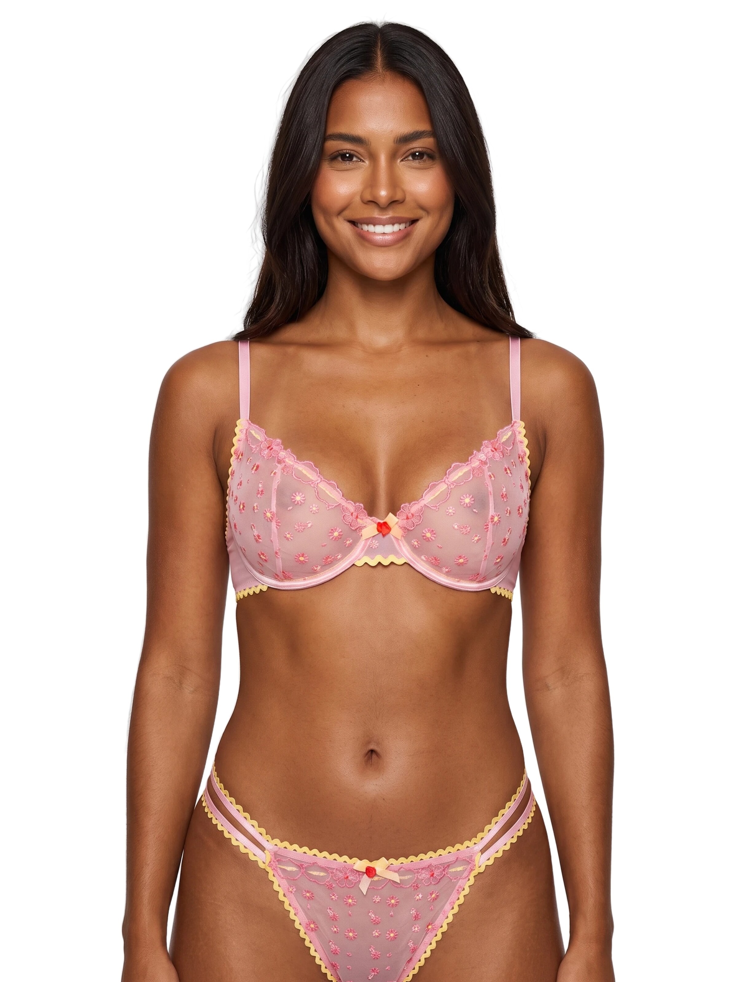 Balconcino Set di biancheria 'Dolce Vita Rosa' di L.BEV in rosa