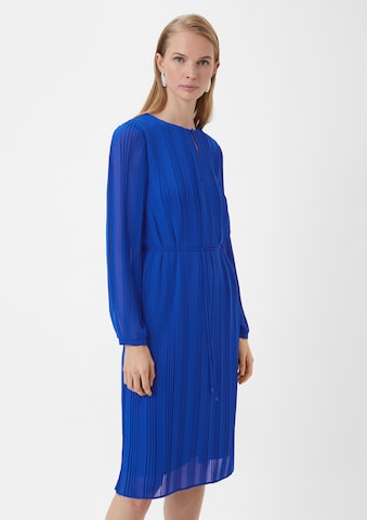 COMMA Dress in Blue: front