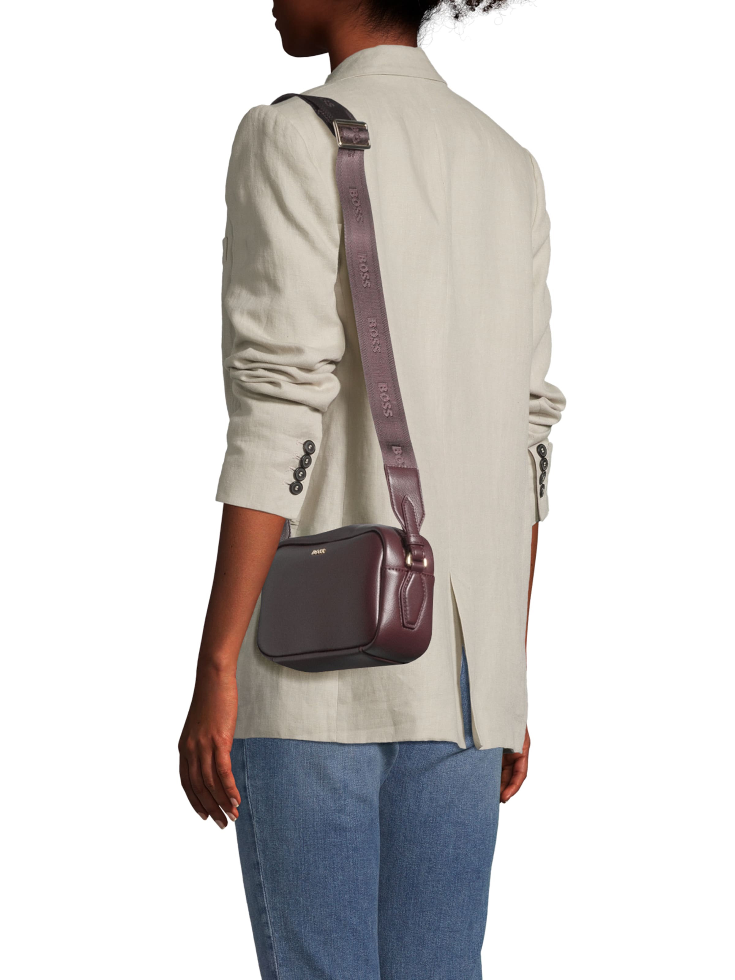 BOSS Crossbody Bag 'Sandy' in Purple