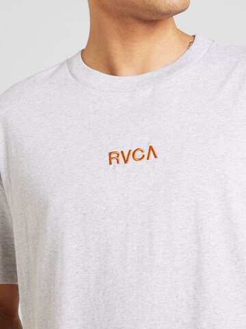 RVCA Футболка 'LOVE ME NOT' в Серый