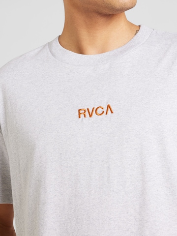 RVCA T-Shirt 'LOVE ME NOT' in Grau