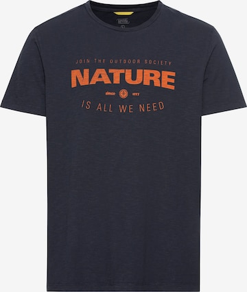 CAMEL ACTIVE T-Shirt in Blau: Vorderseite