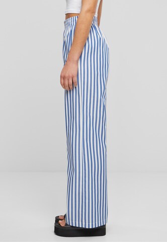 Urban Classics Wide Leg Hose in Blau