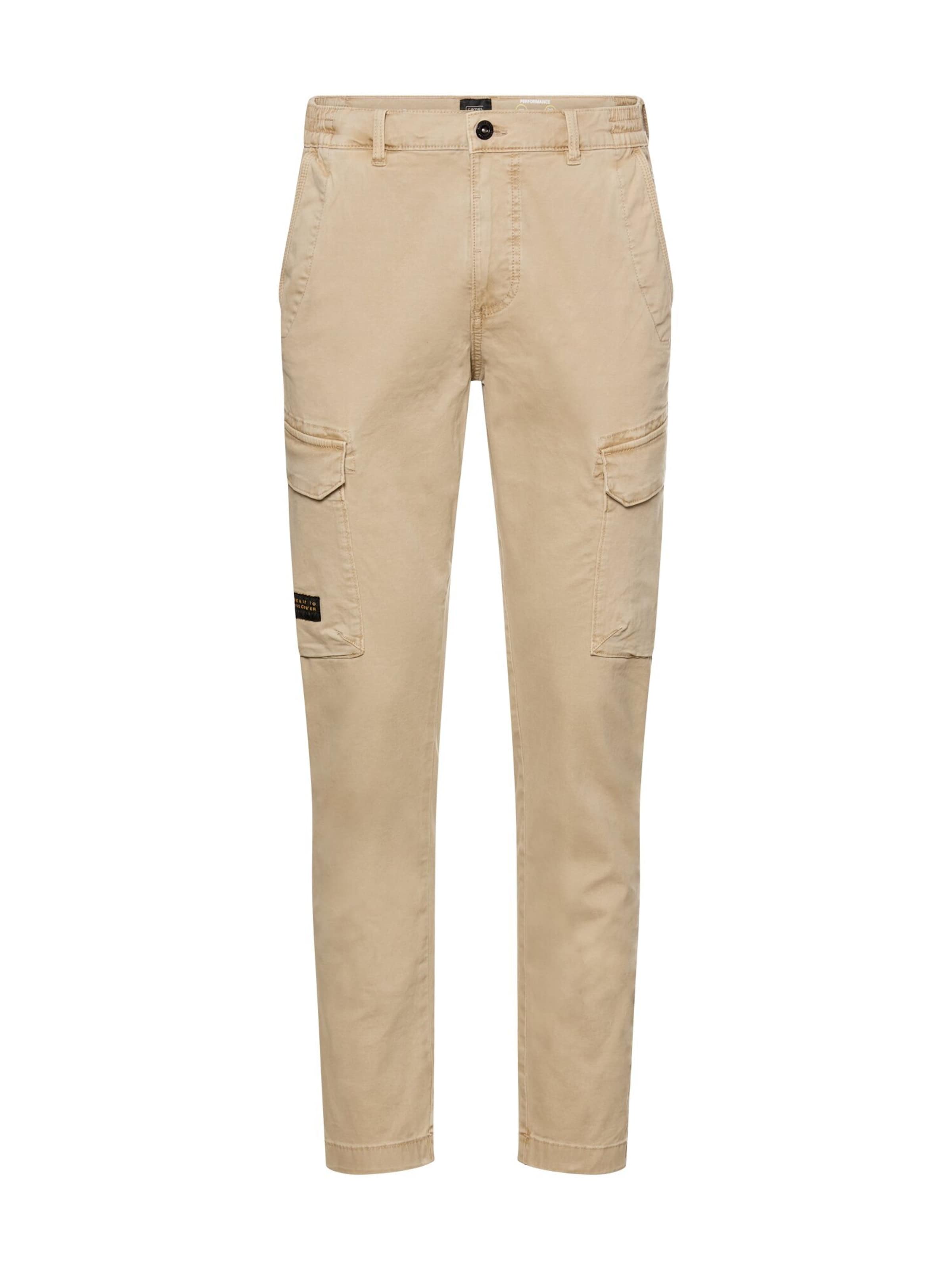 CAMEL ACTIVE Regular Cargo Pants in Beige: front