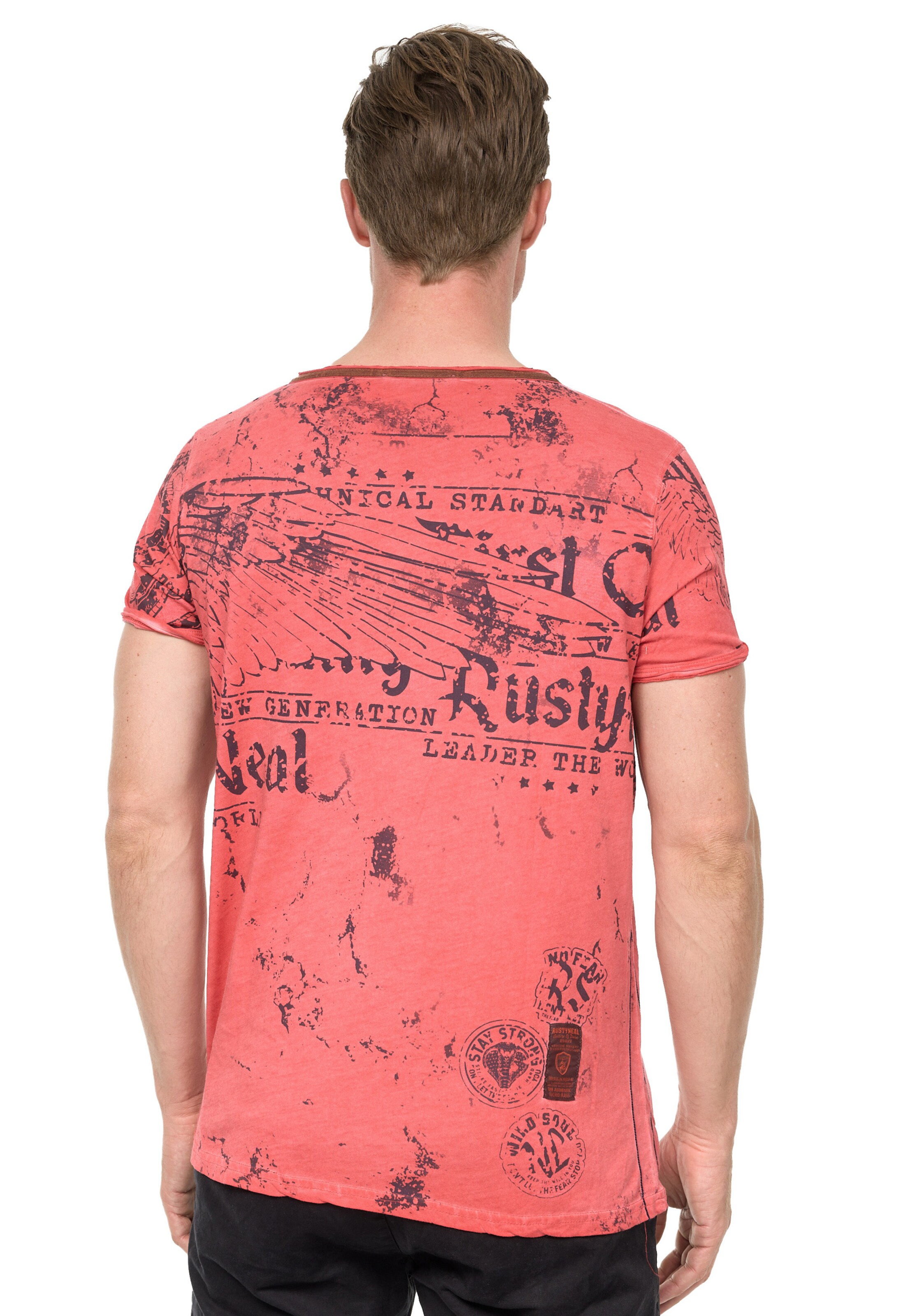 Rusty Neal Shirt in Rood