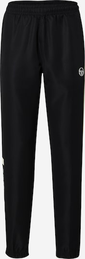 Sergio Tacchini Workout Pants 'ALETTONE' in Beige / Black / White, Item view