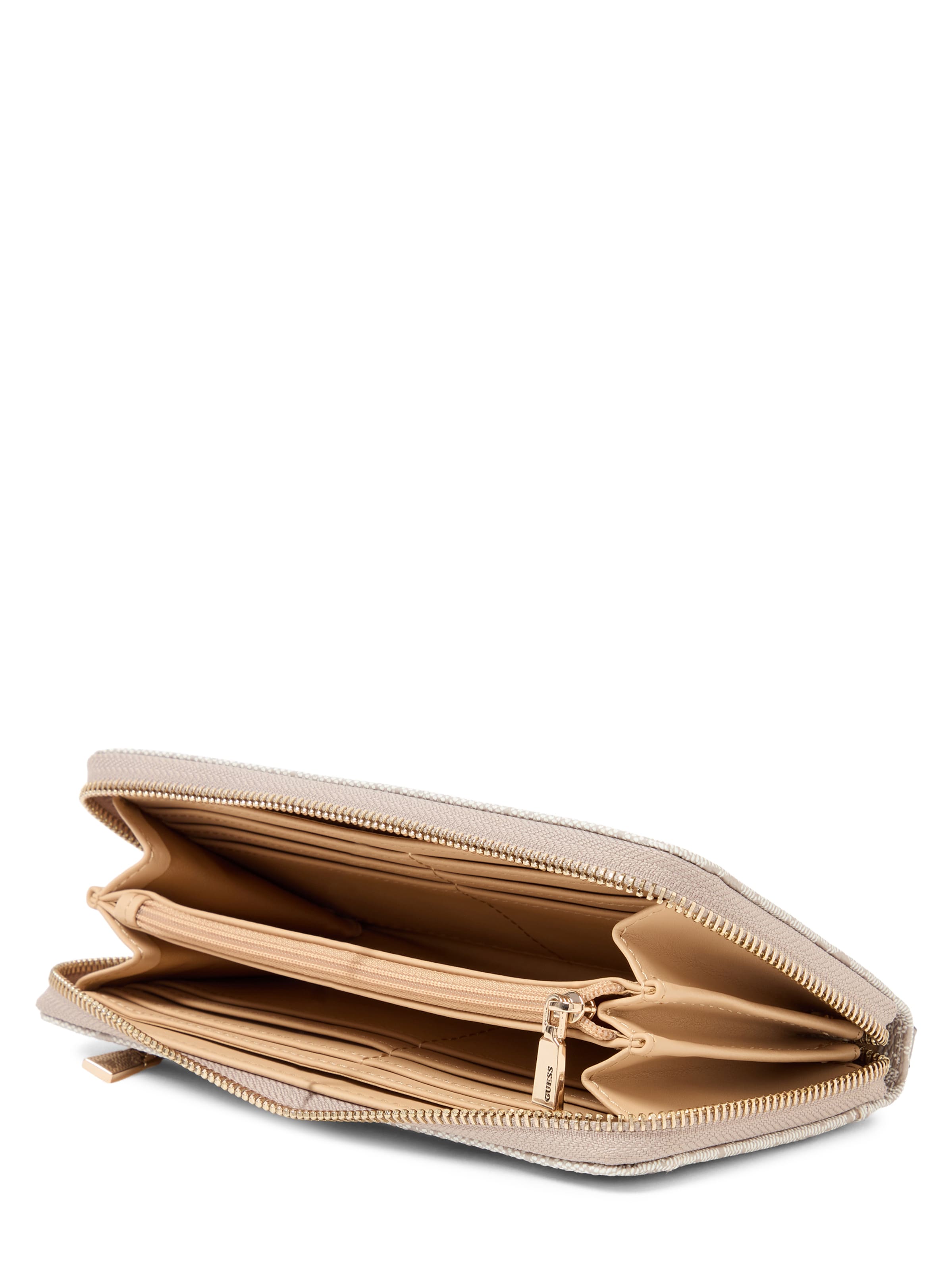 Porte-monnaies 'Laurel II' GUESS en blanc