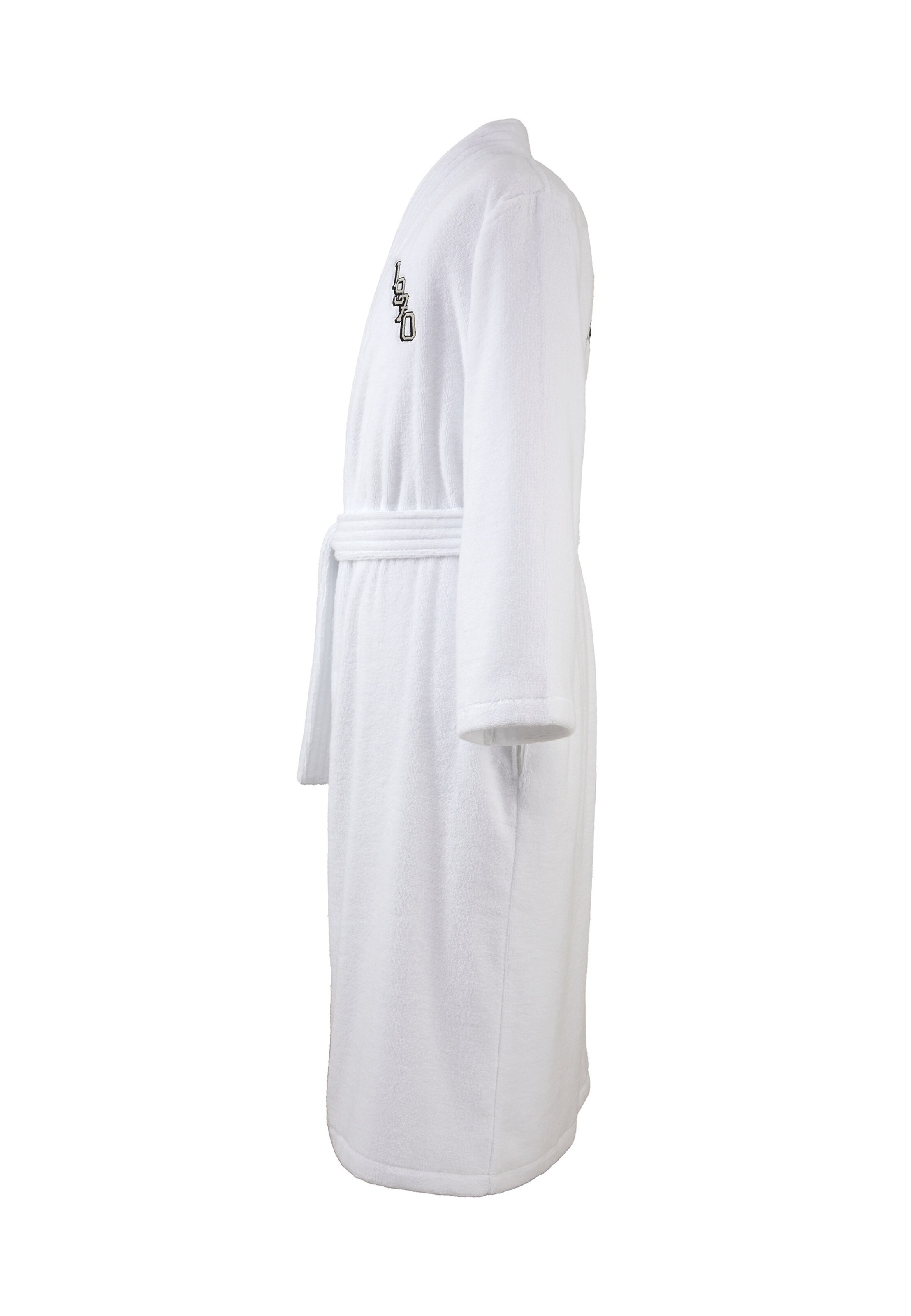 Kenzo Home Long Bathrobe in White