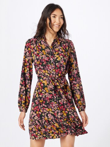 Lauren Ralph Lauren Shirt Dress 'NINAPOL' in Black: front