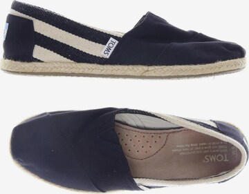 TOMS Flats & Loafers in 38,5 in Black: front