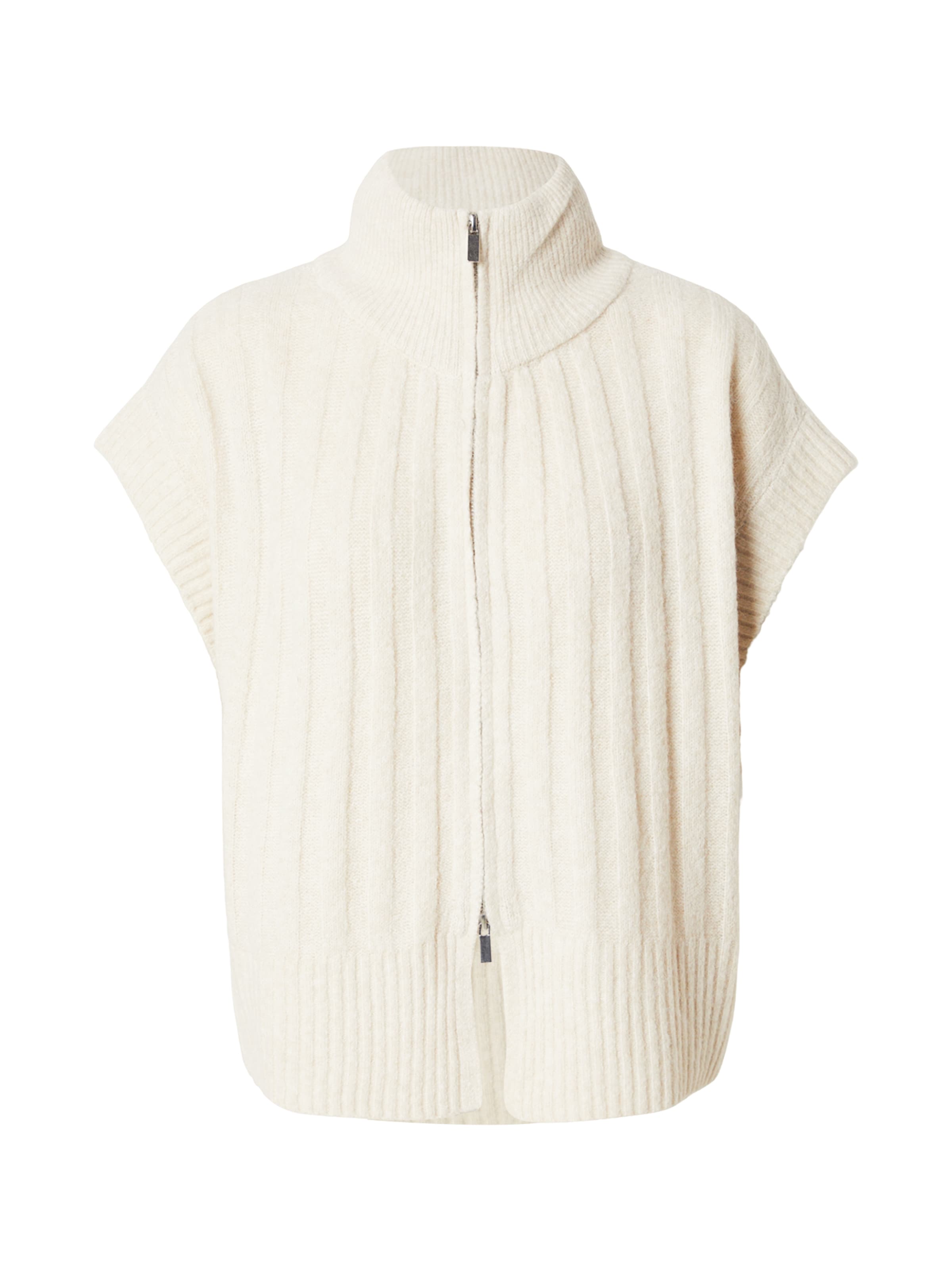 VERO MODA Strikvest 'VMBANG' i beige: forside