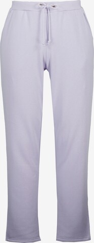 Regular Pantalon Ulla Popken en violet : devant