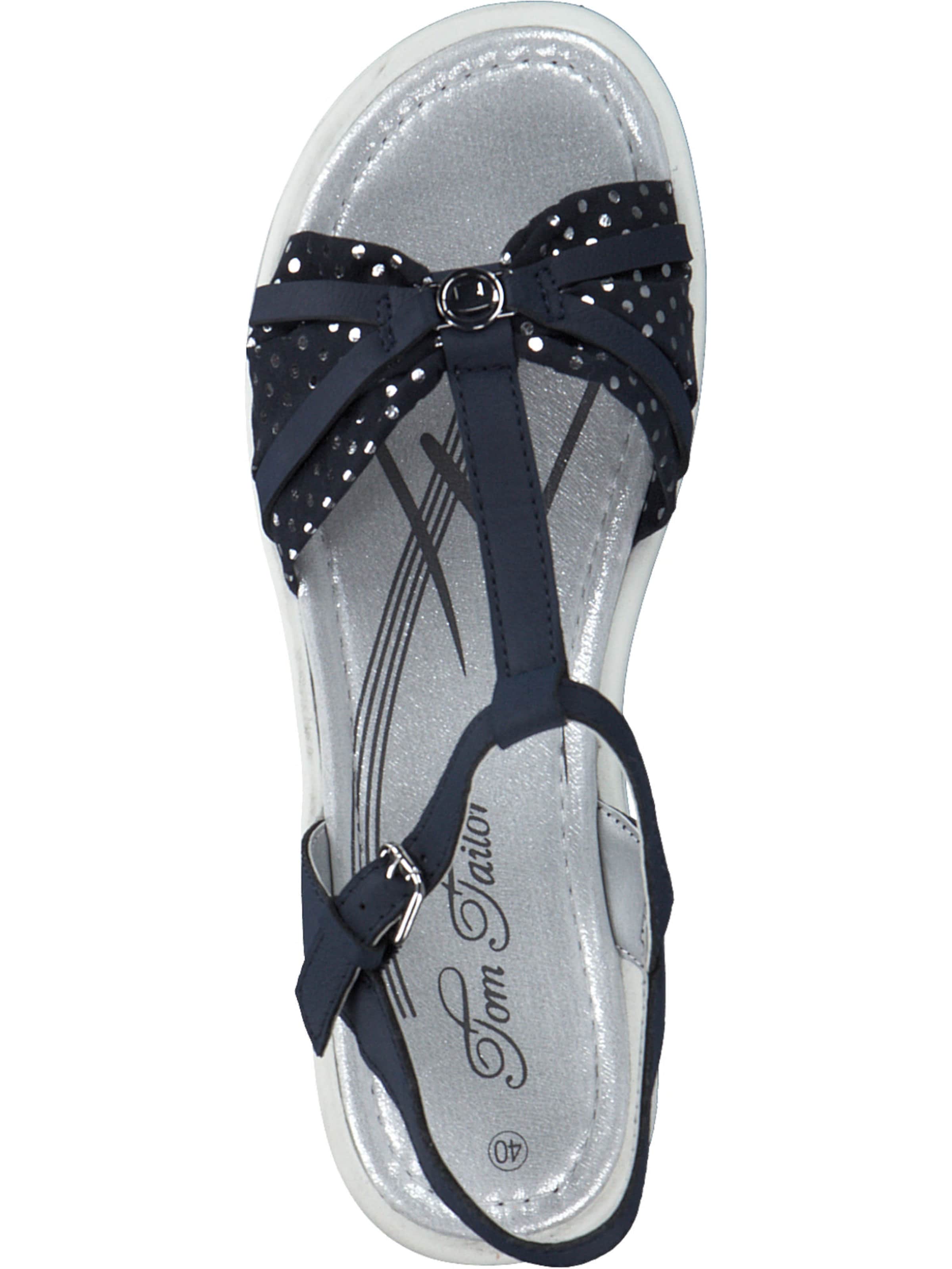 TOM TAILOR Sandale '5370604' in Blau