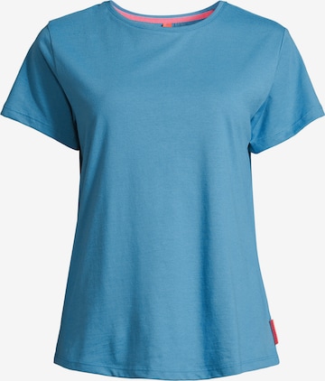 salzhaut Shirt 'Steentje' in Blauw: voorkant