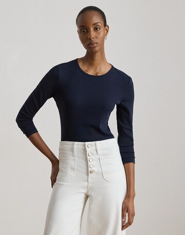 Lauren Ralph Lauren Majica | modra barva: sprednja stran