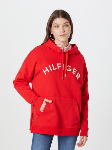 TOMMY HILFIGER - Sweatshirt em vermelho: frente