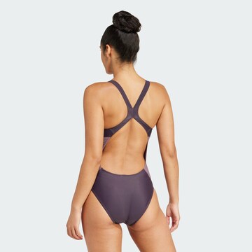 ADIDAS PERFORMANCE Bralette Active Swimsuit in Purple