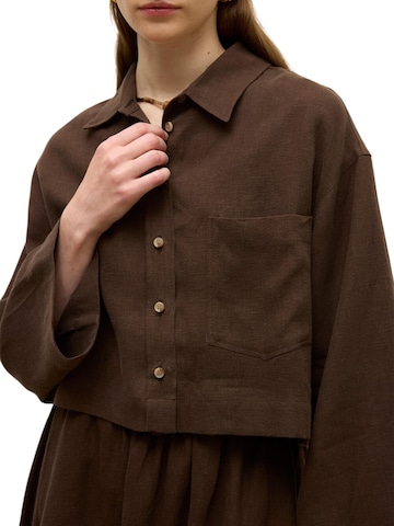 MANUKA Blouse in Brown