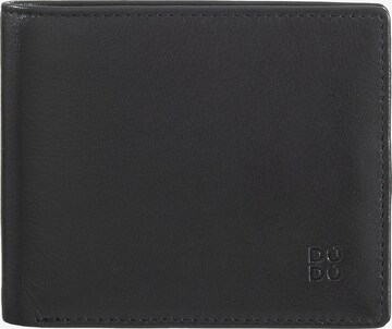 DuDu Wallet in Black: front