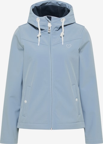 myMo ATHLSR Outdoor Jacket in Blue: front