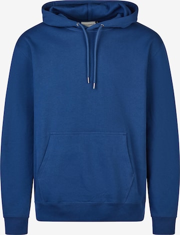 Cleptomanicx Sweatshirt 'Hooded Ligull Classic' in Blau: Vorderseite